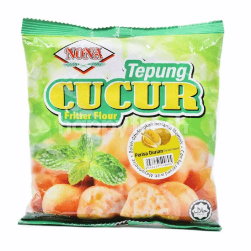 [Halal] Nona Tepung Cucur Fritter Flour Durian 180g