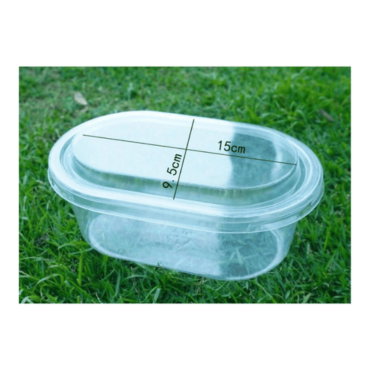 MMDPS0012 | Oval Plastic Box 10pcs