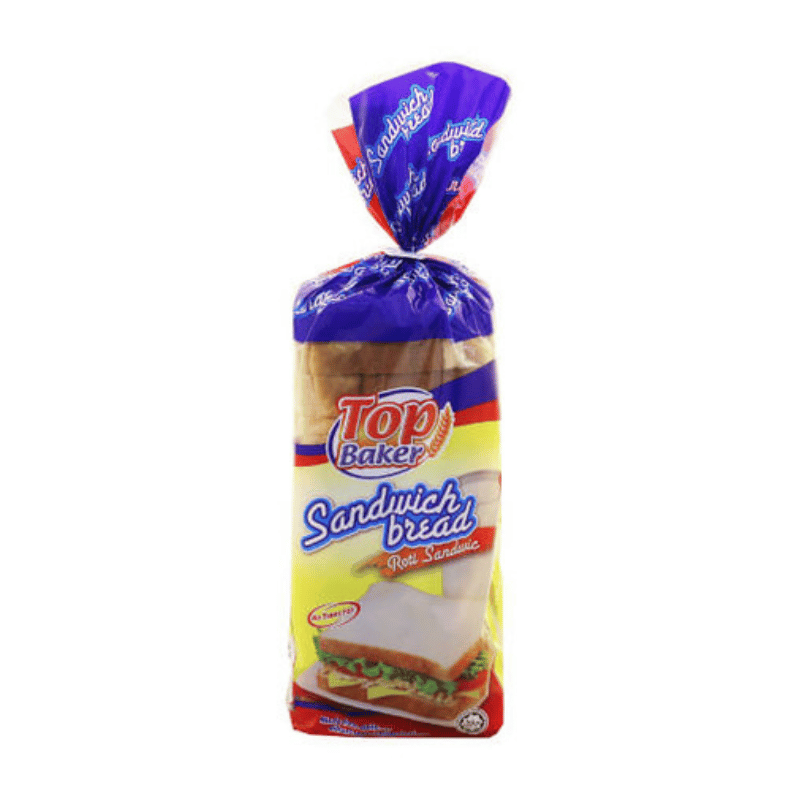 [Halal] Top Baker Sandwich Bread 550g