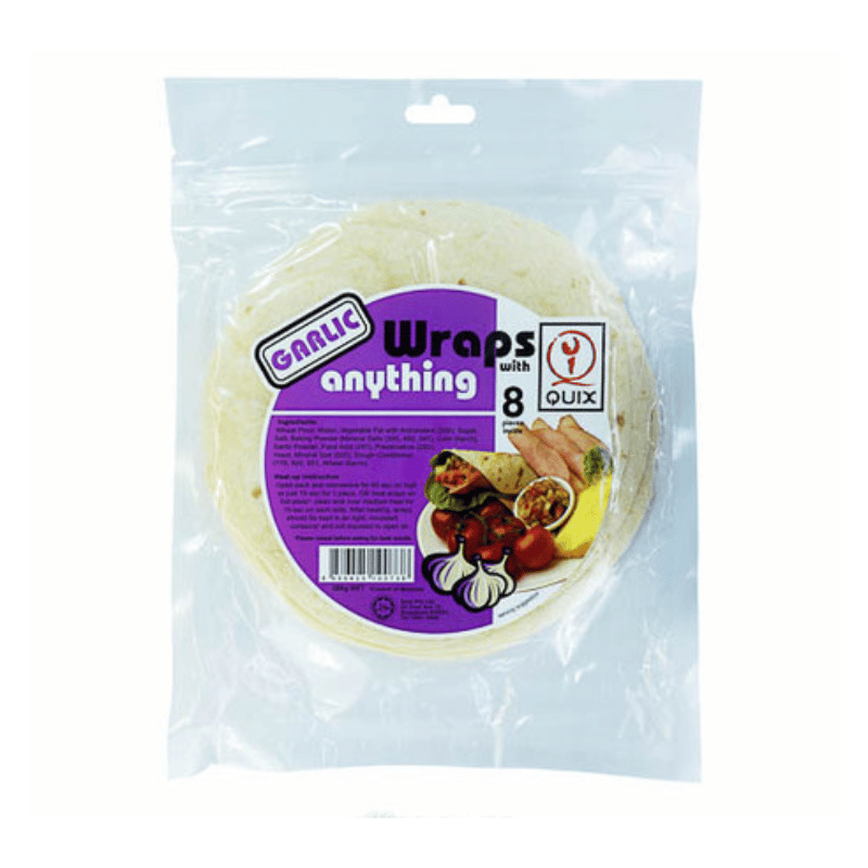 [Halal] Quix Garlic Wrap 360g 8pc