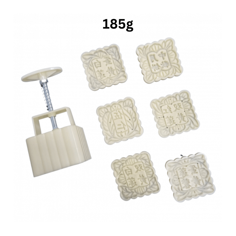 Mooncake Mold Plunger 185g 6pc Square