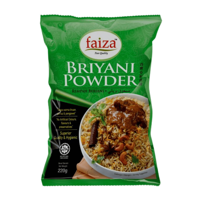 [Halal] Faiza Briyani Powder 220g