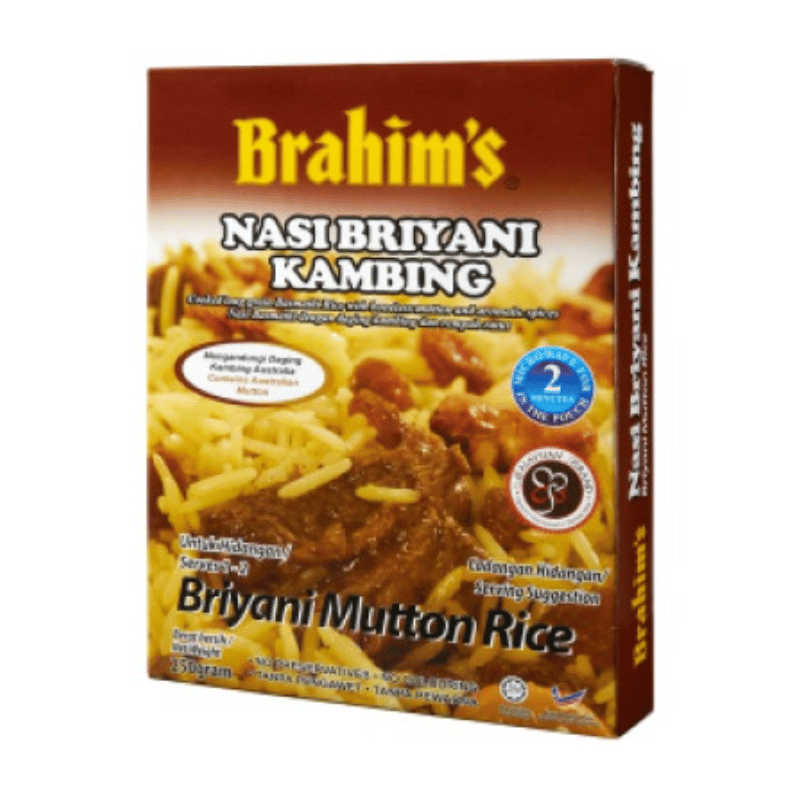 [Halal] Brahim's Nasi Briyani Kambing  250g