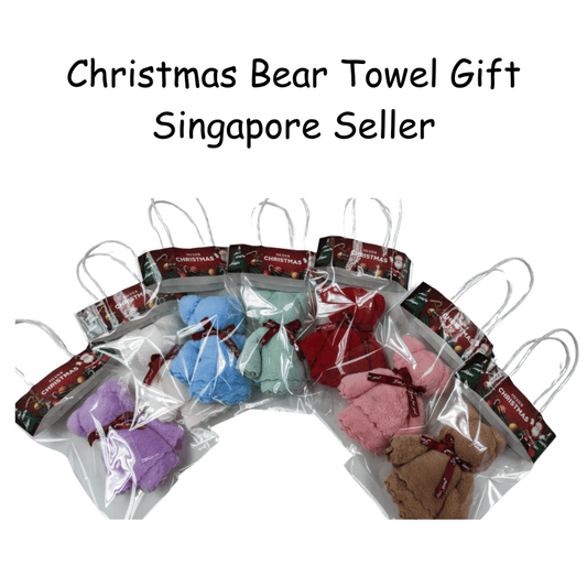 Christmas Towel Bear