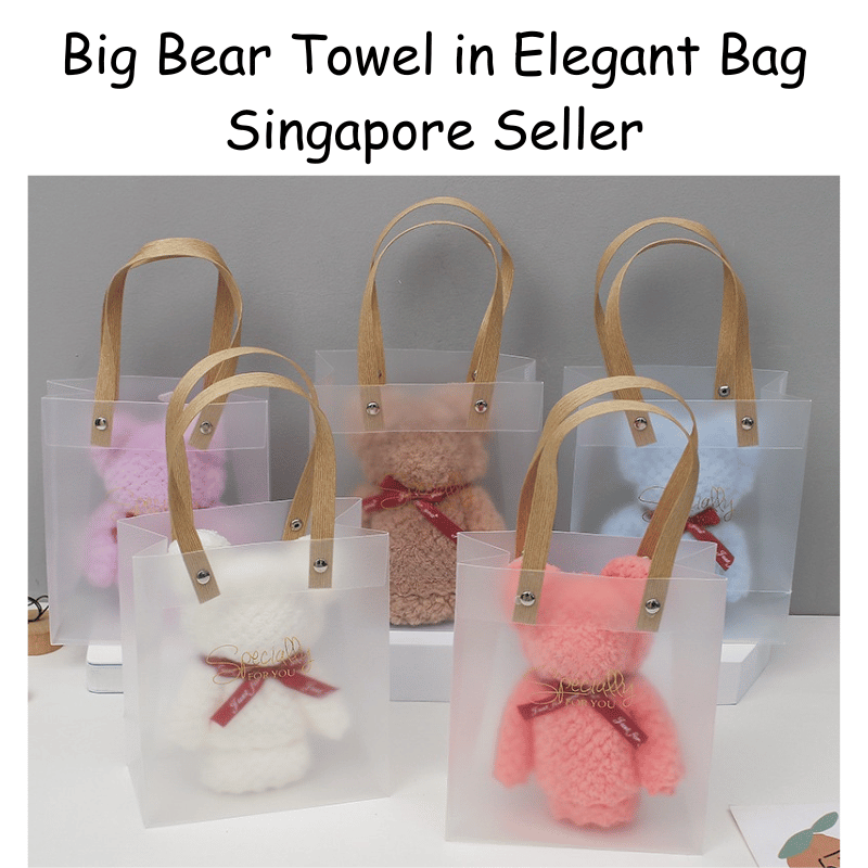 Big Bear Towel Gift in Luxury Bag