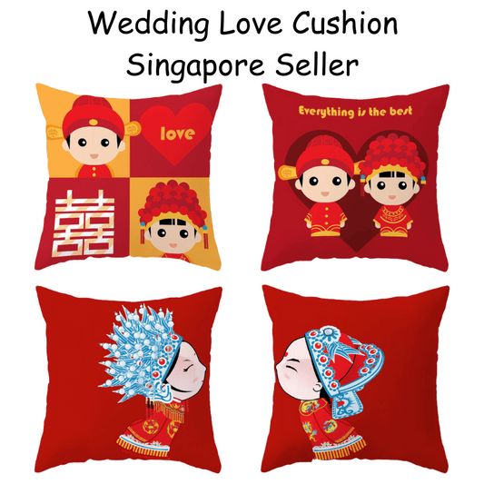 Love Wedding Cushion and Cover