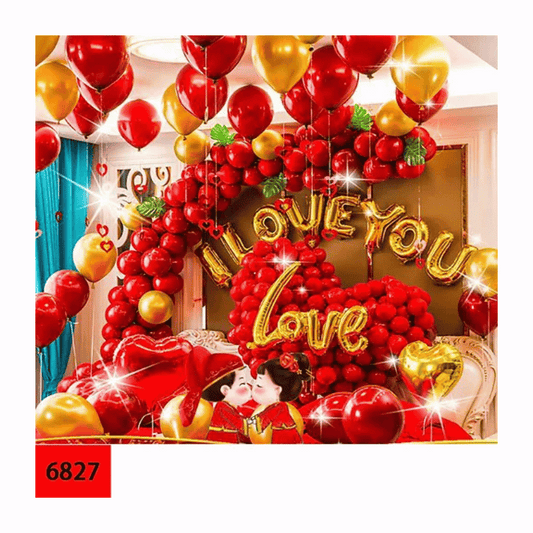 Wedding Valentines Balloon Set Wedding Room Decoration Party 6827