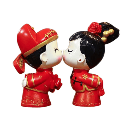 Kissing Dolls Decoration - Large