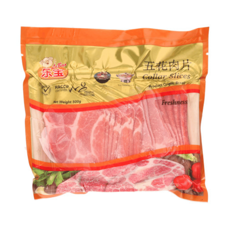 Pork Collar Slices 500g