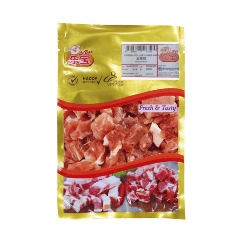 Pork Collar Cubes 400g