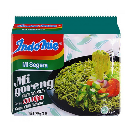 [Halal] Indomie Mi Goreng Green Chili Flavour 85g x 5