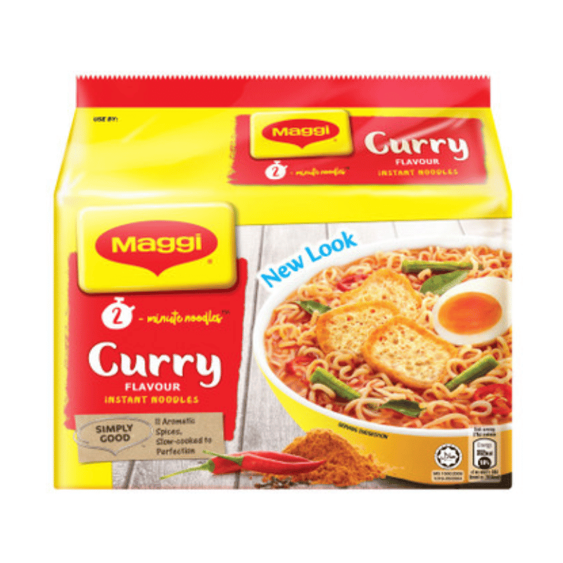 [Halal] Maggi Instant Noodle Curry 5 x 79g