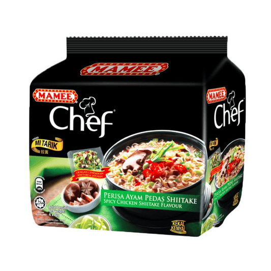 [Halal] Mamee Instant Noodles (Spicy Chicken Shiitake) 82g x 4