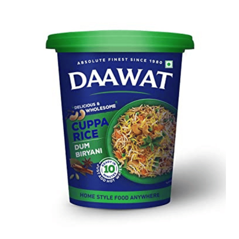 Daawat Dum Briyani Rice Cup - Instant