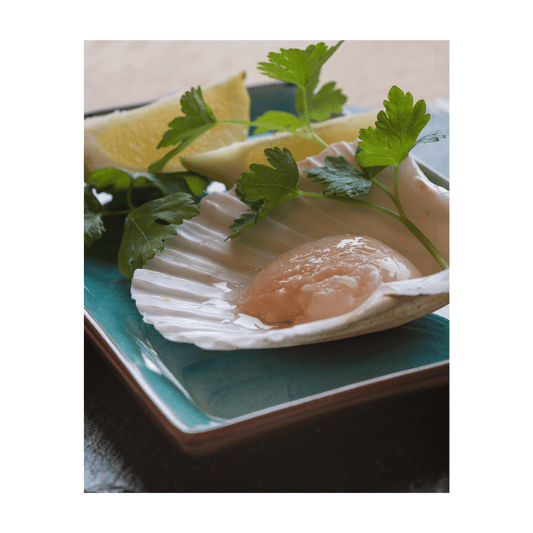 Frozen Half Shell Scallop 350g