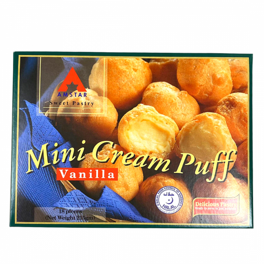 [Halal] Mini Cream Puff - Vanilla