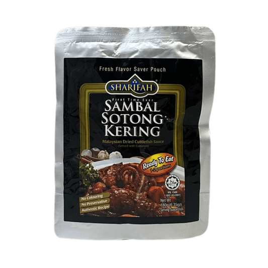 [Halal] Sharifah Sambal Sotong Kering / Dried Cuttlefish Sauce 180g