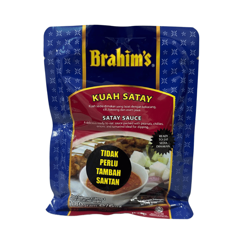 [Halal] Brahim's Kuah Satay Sauce 180g