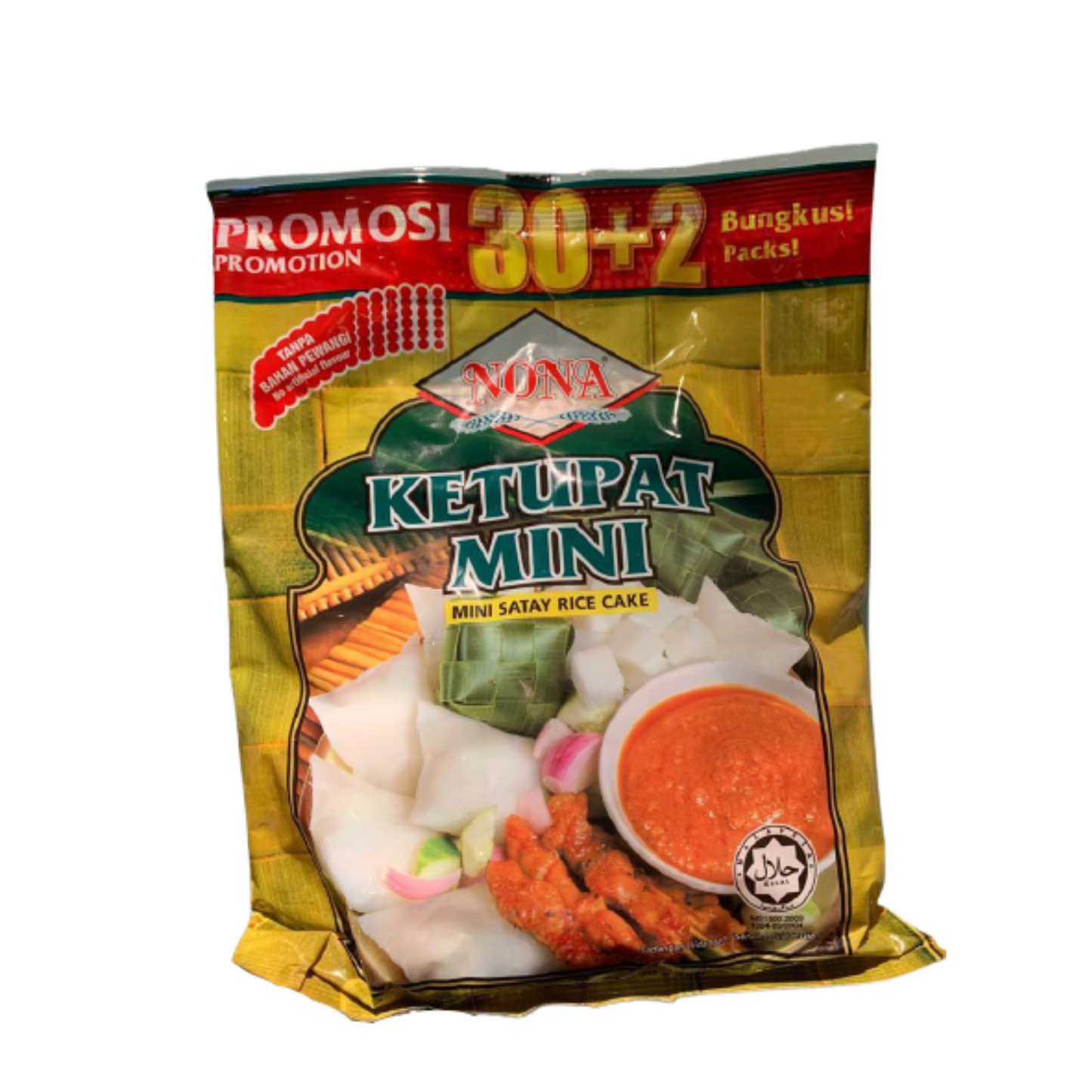 [Halal] Nona Ketupat Mini 30pcs x 20g 600g