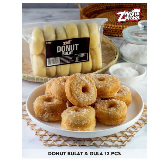 [Halal] Wan Zaleha Donut Bulat 12pcs