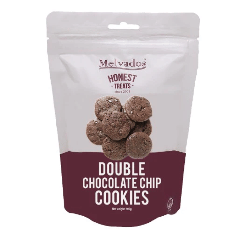 [Halal] Melvados Double Chocolate Chip Cookies 100g