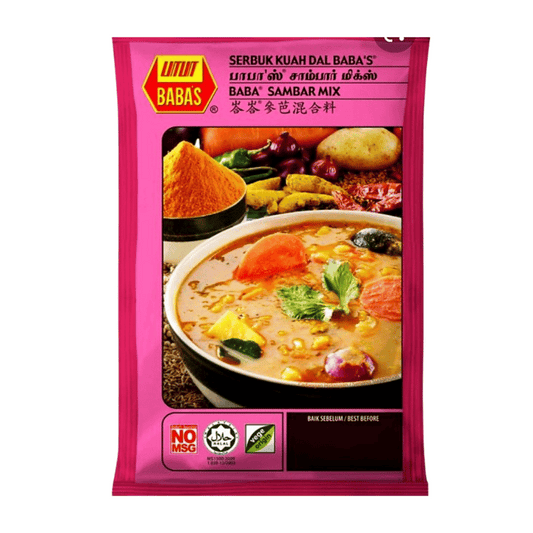 [Halal] Baba’s Serbuk Sambar Mix Powder 125g