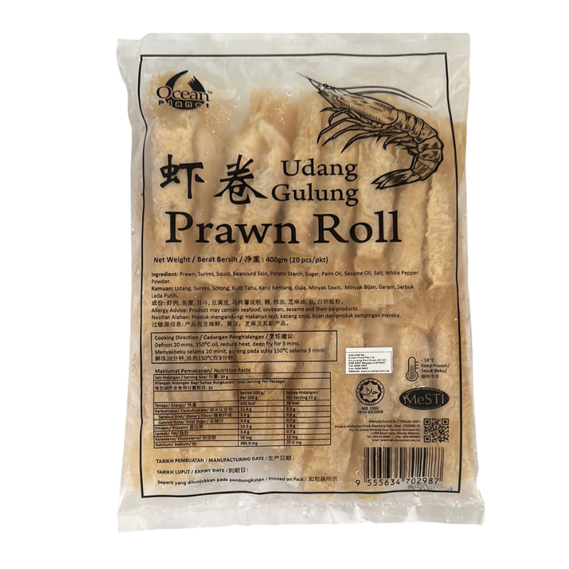 [Halal] Prawn Rolls 20pc 400g