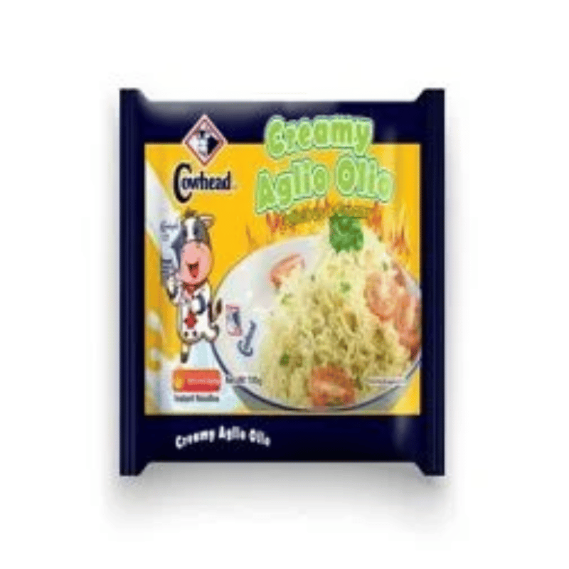 [Halal] Cowhead Instant Noodles Spicy Aglio Olio 4 x100g