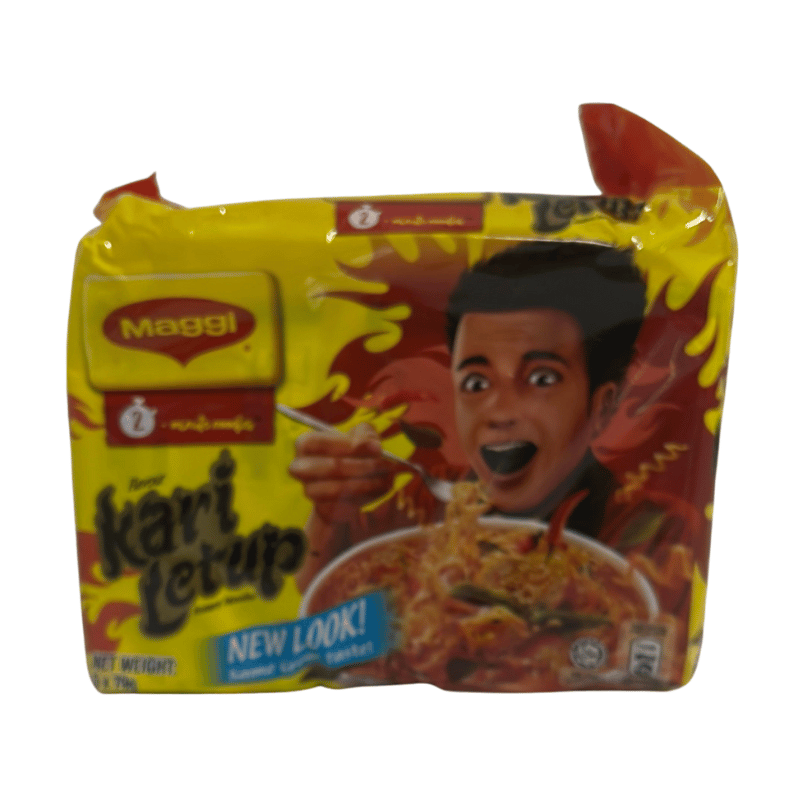 [Halal] Maggi Instant Noodle Kari Letup 5 x 79g