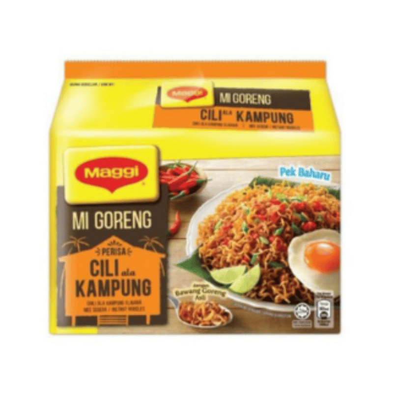 [Halal] Maggi Instant Noodle Mee Goreng Cili Kampung 5 x 78g