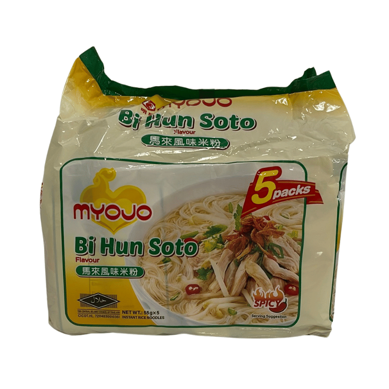 [Halal] Myojo Instant Noodles Bi Hun Soto 5 x 55g