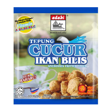 [Halal] Adabi Anchovies Fritter Flour / Tepung Cucur Ikan Bilis 200g