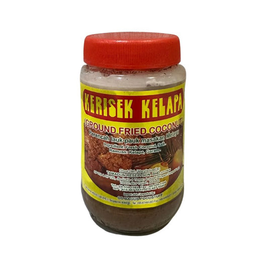 [Halal] Ground Fried Coconut / Kerisik Kelapa Bottle 360g